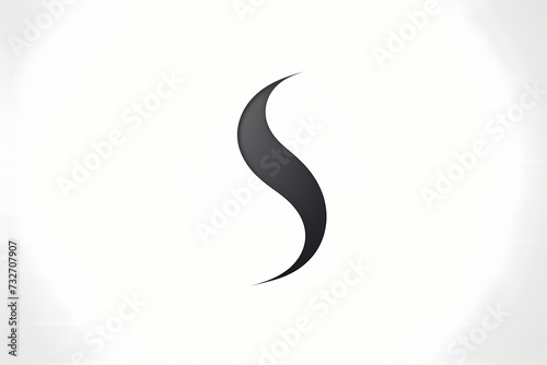 A clean and minimalist simple vector logo displayed on a pristine white background  captured with the clarity of an HD camera for a sharp and realistic image
