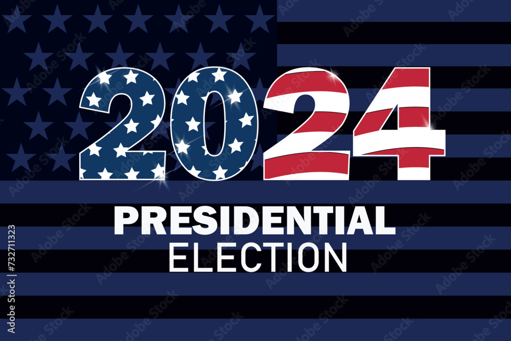 United States of America 2024 Presidential Election day. 2024