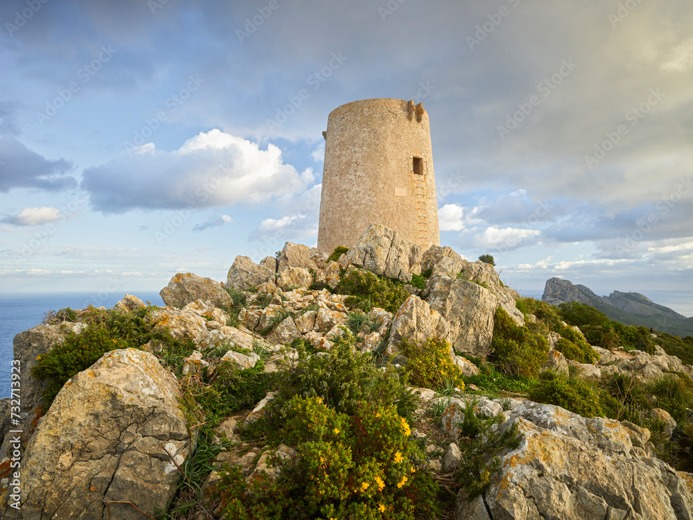 Talaia d'Albercutx, Formentor Halbinsel, Mallorca, Balearen, Spanien