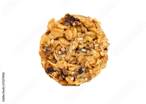 Granola cookies isolated