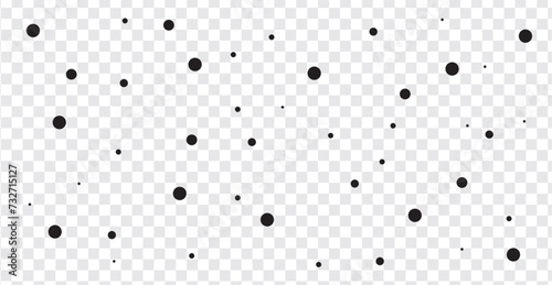 Random dots, circles. Dotted, speckles pattern. Pointillist, pointillism background. Stipple, stippling texture