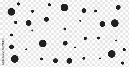 Random dots, circles. Dotted, speckles pattern. Pointillist, pointillism background. Stipple, stippling texture