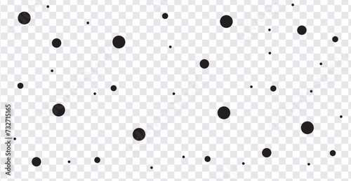 Random dots, circles. Dotted, speckles pattern. Pointillist, pointillism background. Stipple, stippling texture