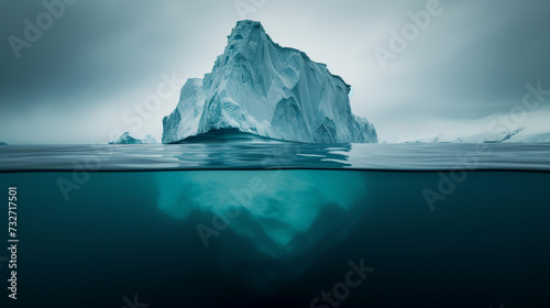 Arctic Depths An Iceberg Above and Below © Andreas