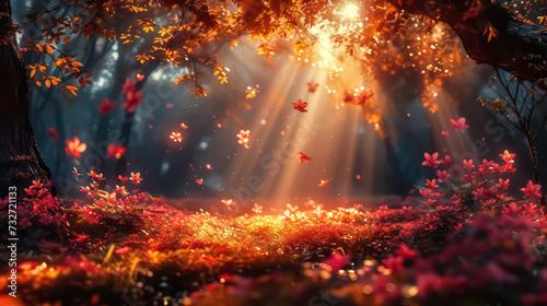 Dive into the World of Enchanting Beauty Background Creations