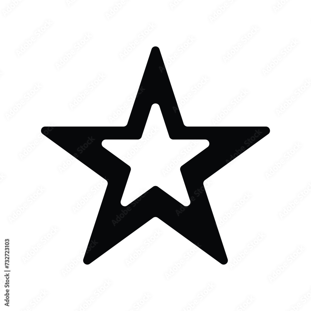 Star Vector Icon. Vector illustration. Eps file 253. Star Vector Icon. Vector illustration. Eps file 253.