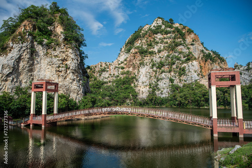 THAILAND RATCHABURI KHAO NGU ROCK PARK photo