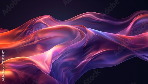 Wallpaper Mural Abstract background with soft lines for technological processes, science, presentations, education, etc Torontodigital.ca