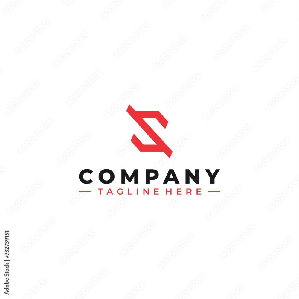 initial letter S logo design initial letter S logo design