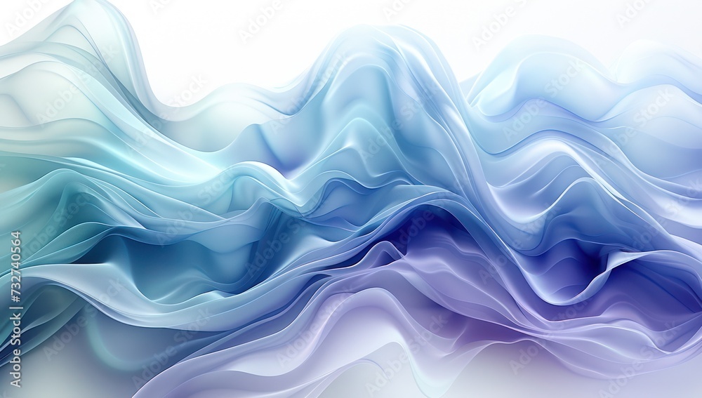 Fototapeta premium Abstract background with soft lines for technological processes, science, presentations, education, etc