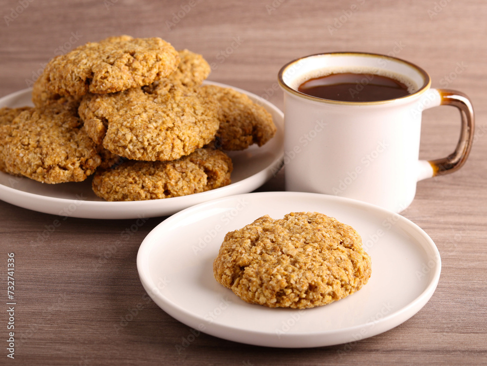 fresh oat and coconut biscuits fresh oat and coconut biscuits