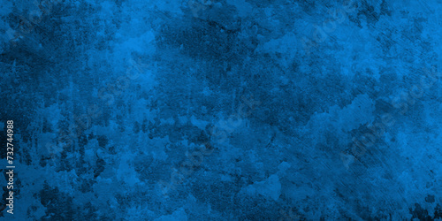 Blue floor tiles metal surface vivid textured. Abstract floor tiles aquarelle painted cement wall. Blue rough texture, brushed plaster decay steel abstract vector metal surface.