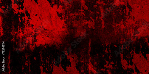Abstract dark red background marble wall texture. Blood splash space on wall, red horror wall. dark red glowing black neon watercolor old wall with cement texture. Luxury design grunge surface.