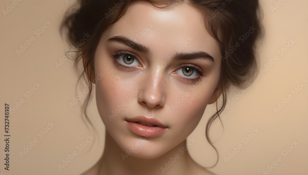 woman, beauty, face, skin, fashion, makeup, make-up, hair, brunette, closeup, person, natural, long, fresh, clean, studio, smile, brown, elegance, eyes, model woman, beauty, face, skin, fashion, makeup, make-up, hair, brunette, closeup, person, natural, long, fresh, clean, studio, smile, brown, elegance, eyes, model