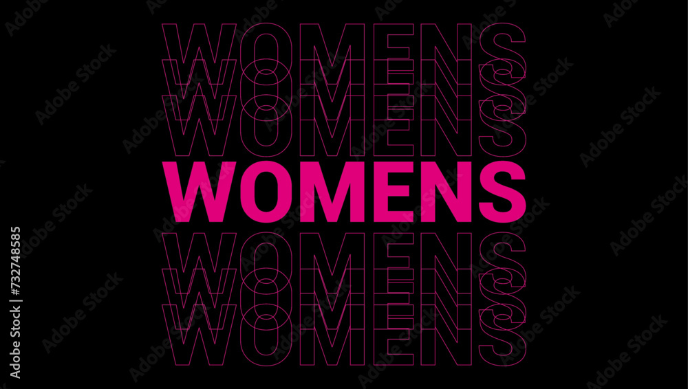8 March 2024, International women's day elegant lettering on pink background. Greeting card for Happy Womens Day with elegant hand drawn calligraphy. Vector illustration 8 March 2024, International women's day elegant lettering on pink background. Greeting card for Happy Womens Day with elegant hand drawn calligraphy. Vector illustration