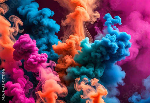 Explosion of colored powder, isolated on multi background stock photo Exploding, Face Powder, Colors, Multi Colored, Dust, Color Image, Multi Colored, Smoke - Physical Structure © Khalid Haseeb