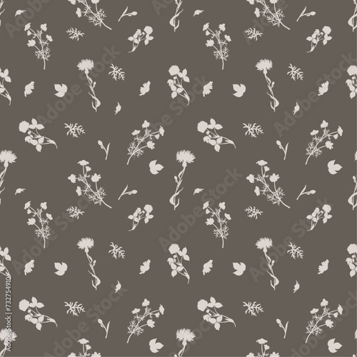 spring pattern with flowers