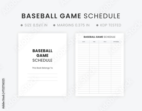 Editable Baseball Game Plan Schedule Template Printable Simple Baseball Score sheet