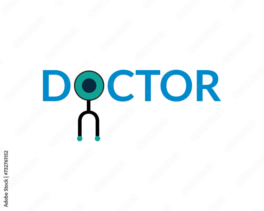 Creative Logo for health care phonendoscope . Creative Logo for health care phonendoscope .