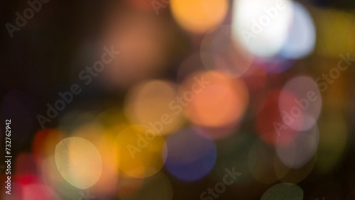 abstract background of colorful lights © Hwang