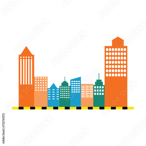 City Building Illustration
