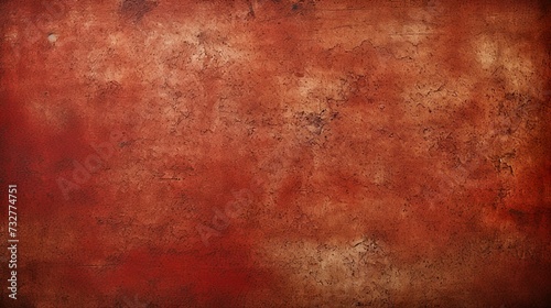 Red Christmas background texture. Vintage textured holiday paper or wallpaper.