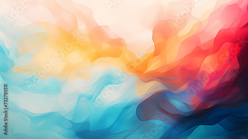 Beautiful abstract artistic colorful pattern background #732780511