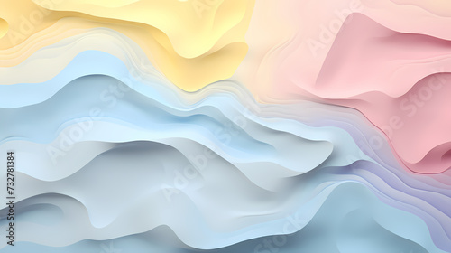 Fototapeta Naklejka Na Ścianę i Meble -  Colorful abstract watercolor seamless pattern background, abstract texture