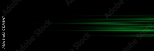 Wallpaper Mural Set of lines, laser beams, bright light rays with glitter and dust on a transparent background. vector illustration Torontodigital.ca