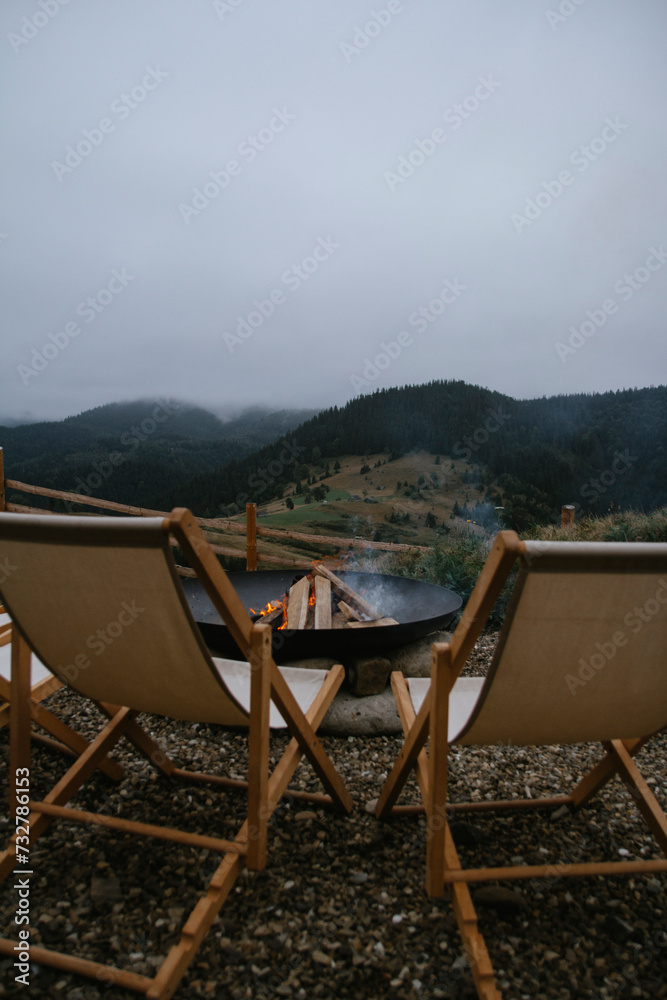 Fototapeta premium landscape in the mountains