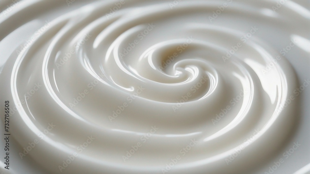 Swirl milk background 3d illustration Swirl milk background 3d illustration