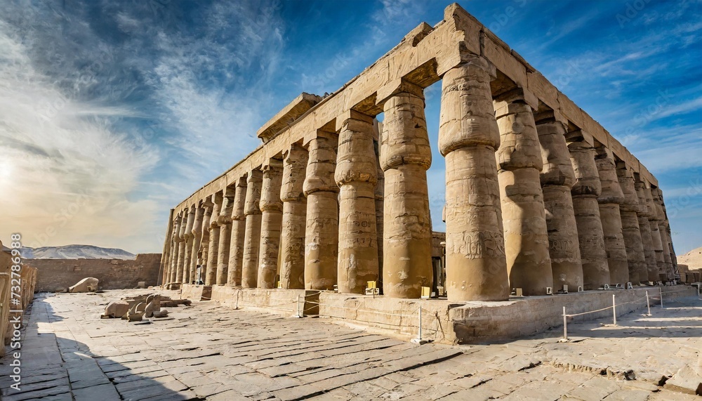 dendera temple in luxor egypt