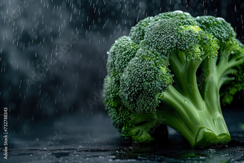 broccoli on the table