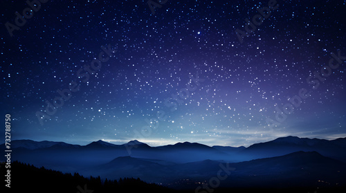 Underneath the Enthralling Canopy of Stars: A Magnificent Tapestry of Cosmic Elegance Unfolding in the Night Sky © Alvin