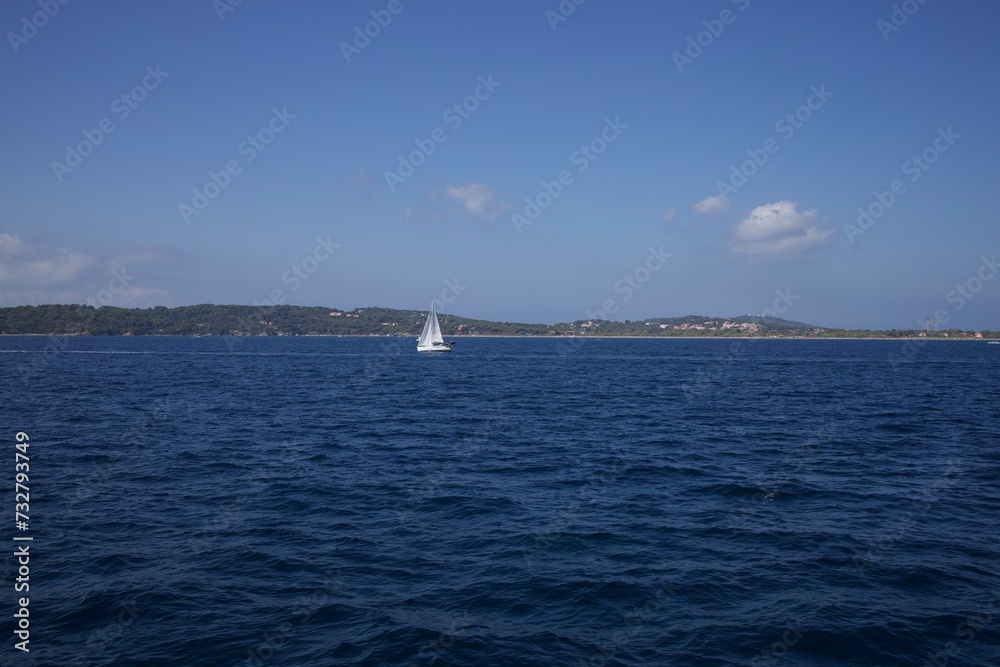 Obraz premium 南フランスで夏のバカンス