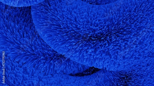 Blue abstract background wi...