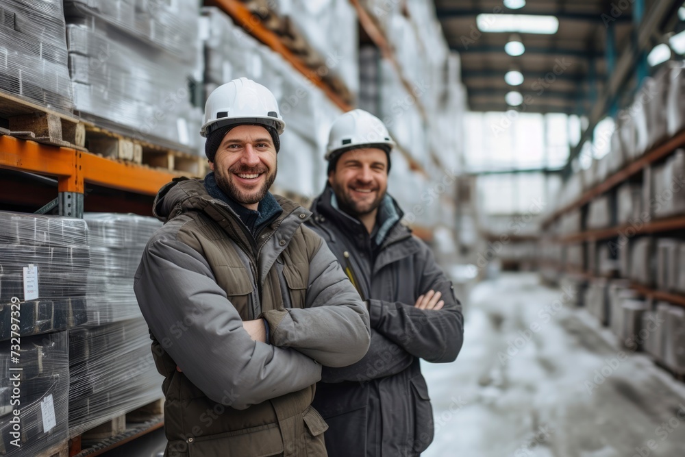 photo of warehouse workers photo of warehouse workers
