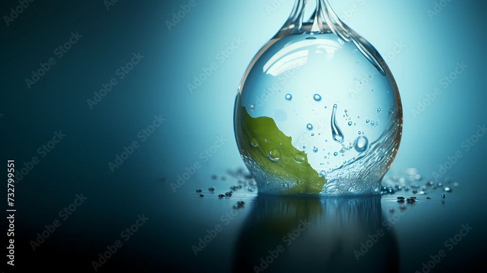 World Water Day background, concept of global warming and climate change World Water Day background, concept of global warming and climate change