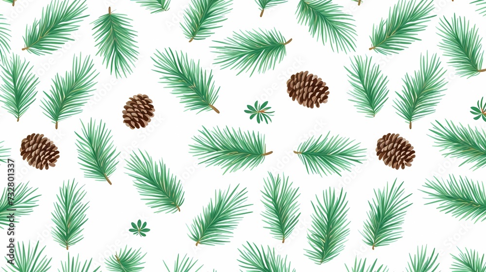 seamless background with coniferous branches pattern, coniferous, fir, seamless background with coniferous branches pattern, coniferous, fir,