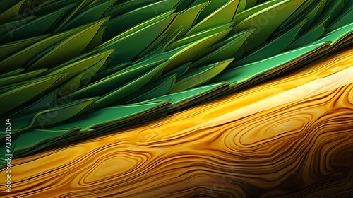 seamless background with coniferous branches pattern, coniferous, fir, 