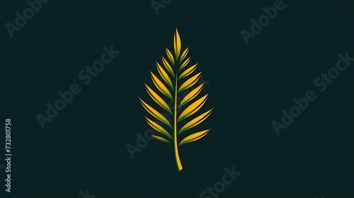 seamless background with coniferous branches pattern, coniferous, fir, 