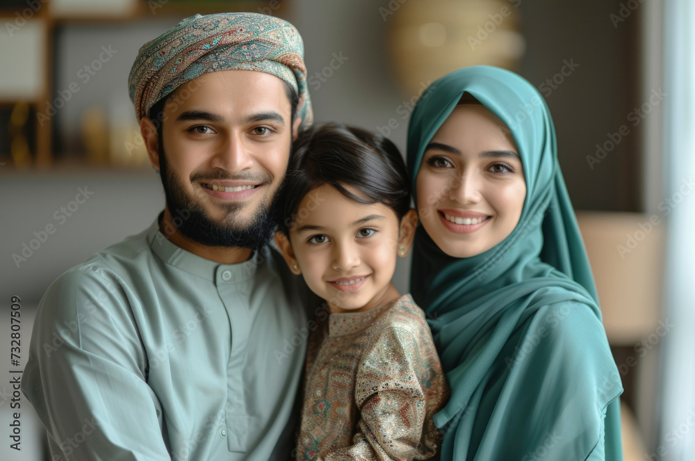 Photo of islamic family Photo of islamic family