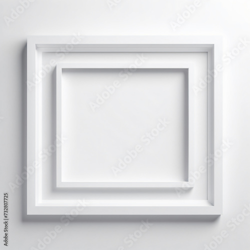 Geometric bold retro square frames