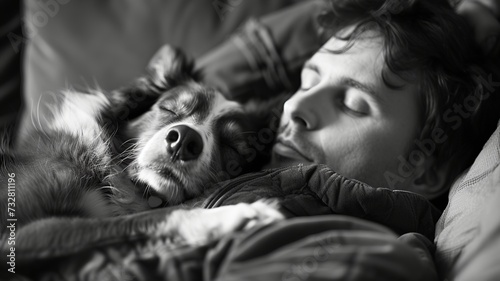 Pet-Owner Affectionate Bonding Moments  