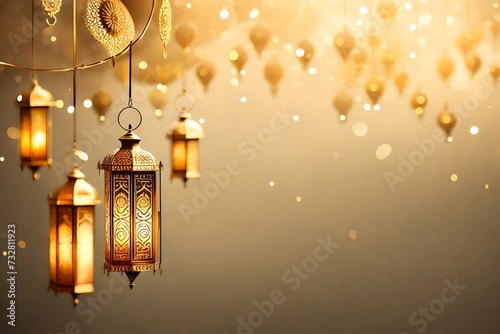 Islamic lanterns and backgrounds for Ramadan, holidays and occasions