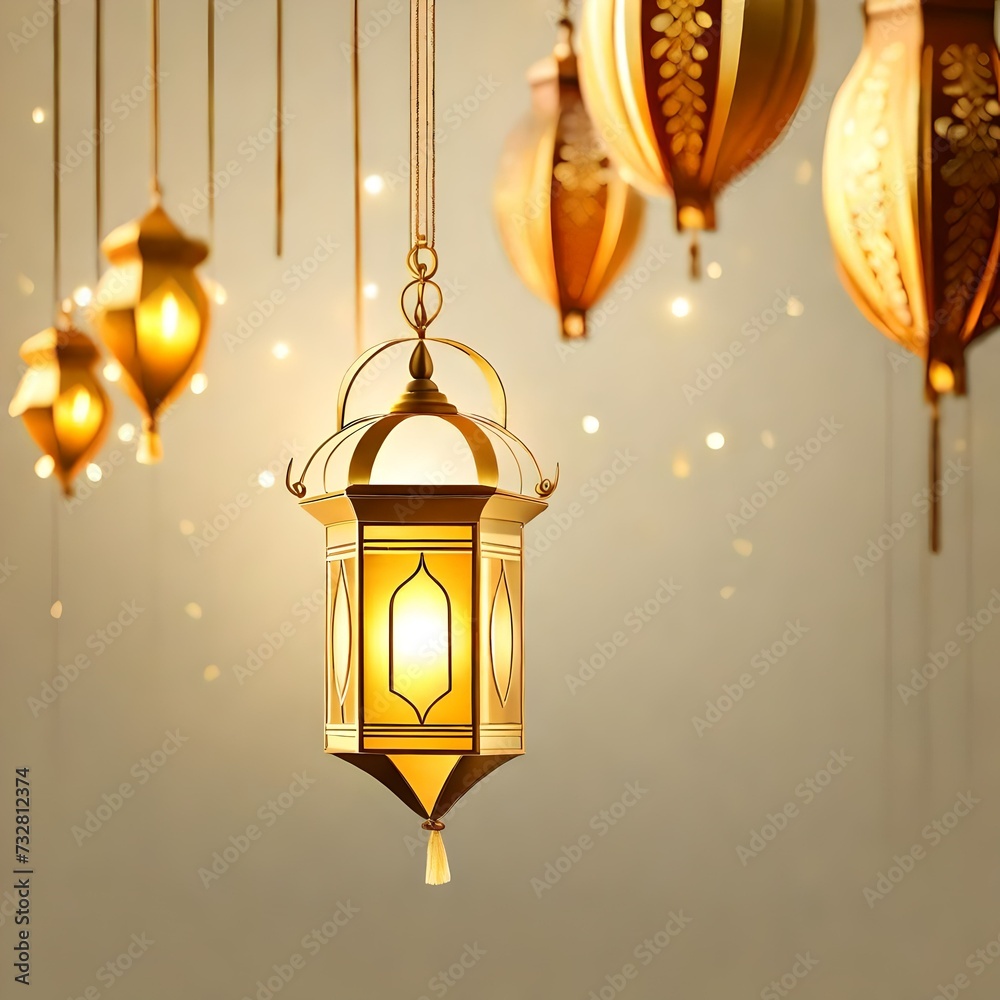 Islamic lanterns and backgrounds for Ramadan, holidays and occasions