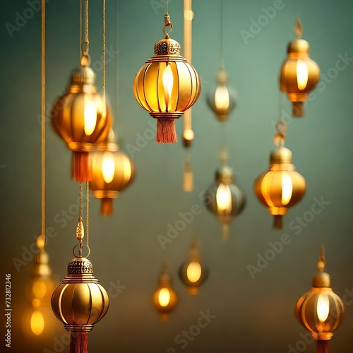 Islamic lanterns and backgrounds for Ramadan, holidays and occasions