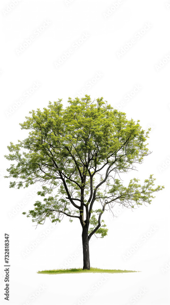 Obraz premium Tree on white background