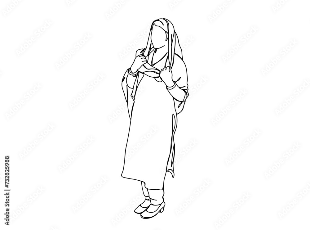 Woman, Girl Fashion, Clothings Single Line Drawing Ai, EPS, SVG, PNG, JPG zip file Woman, Girl Fashion, Clothings Single Line Drawing Ai, EPS, SVG, PNG, JPG zip file