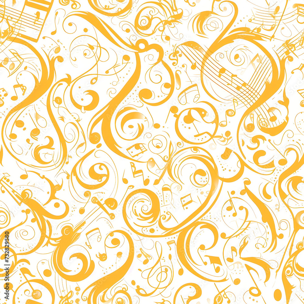 abstract patterns music, Seamless tile pattern AI art abstract patterns music, Seamless tile pattern AI art